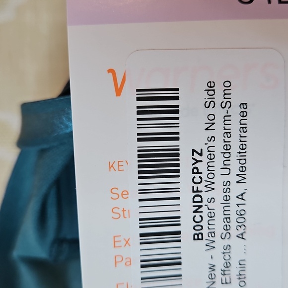 Warner's NWT No Side Effects Seamless Smoothing Padded Bra 34D - Picture 5 of 5
